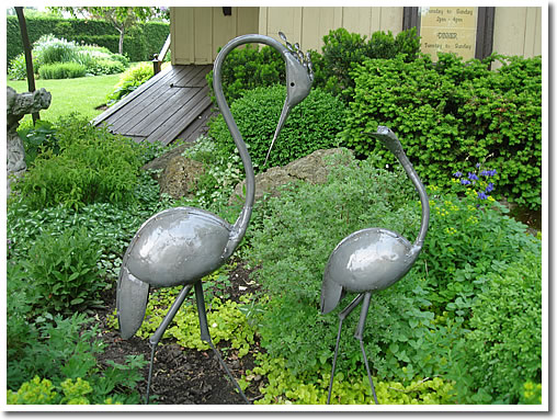 Metal Herons
