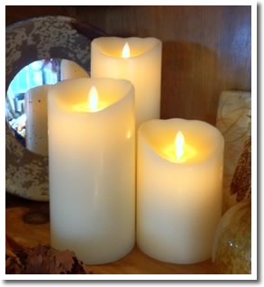 Candles so real!
