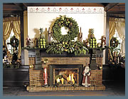 Fireplace at Mrs. Mitchell's