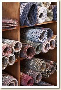 Braided Jute and Wool Earth Rugs